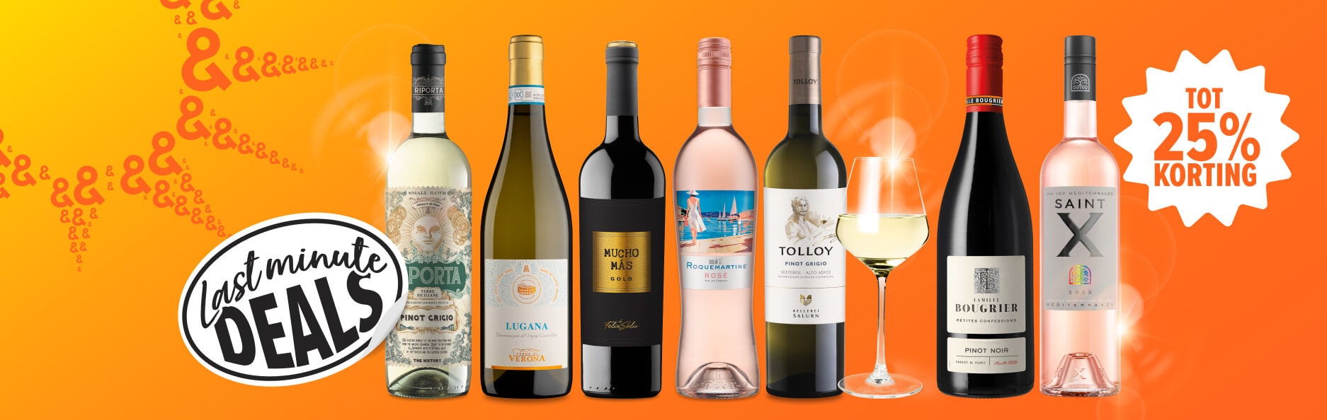 Last minute deals! Zomerse wijn deals. Ontdek de smaken van de zomer! Nu extra voordelig 